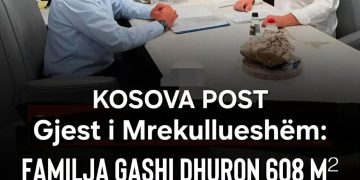Familja Gashi dhuron 608 m² tokë për KBI Prishtinë