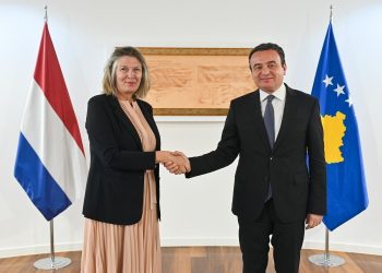Kurti priti në takim lamtumirës ambasadoren e Holandës