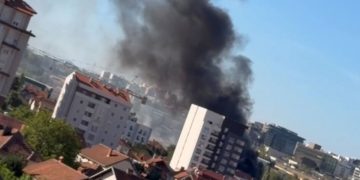 Zj@rr në një zonë në Prishtinë, evakuohen banorët