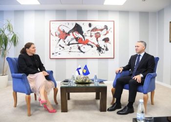 Zulfaj dhe ambasadorja finlandeze diskutojnë statusin kandidat të Kosovës në BE