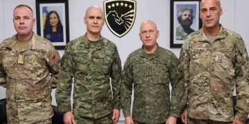 Jashari takon komandantët e Forcave Speciale të Shqipërisë dhe Kroacisë