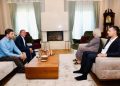 Hamza viziton familjet Thaçi, Veseli e Krasniqi pas vendimit në Hagë