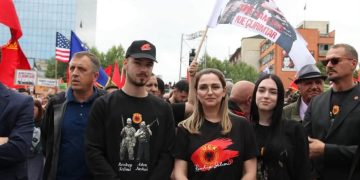 Shqipe Mehmeti-Selimi falënderon pjesëmarrësit e “Marshit të Lirisë”