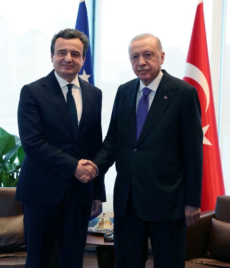 Presidenca turke njofton për një takim mes Erdogan dhe Kurtit në New York