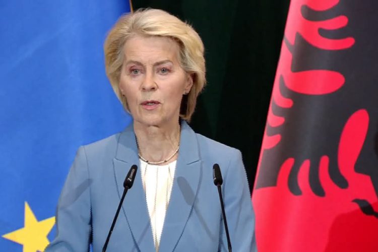 Rruga e anëtarësimit në BE, Ursula von der Leyen kërkon zbatimin e plotë të reformave në Shqipëri