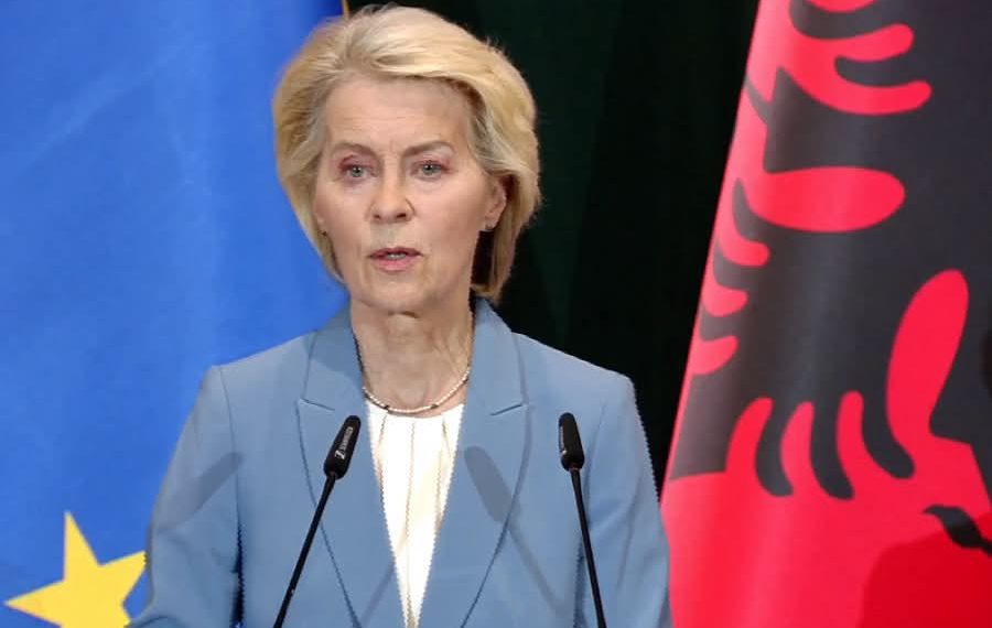 Rruga e anëtarësimit në BE, Ursula von der Leyen kërkon zbatimin e plotë të reformave në Shqipëri