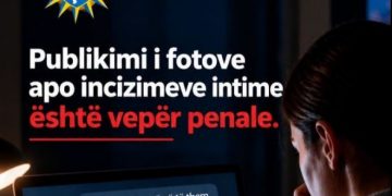 Policia e Kosovës: Publikimi i fotove apo incizimeve intime është vepër penale