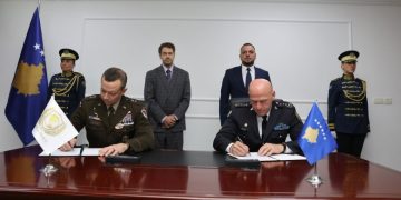 FSK-ja nënshkruan marrëveshjen për pjesëmarrje në misionin ndërkombëtar në Gaza