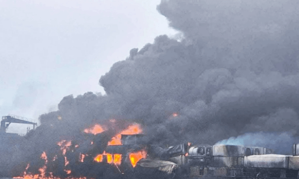 Ukraina sulmon Novorossiyskun e Rusisë