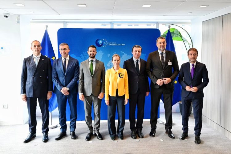 Kurti para Kallasit dhe përfaqësuesve të Ballkanit Perëndimor: Kosova s’mund të mbetet peng i Serbisë