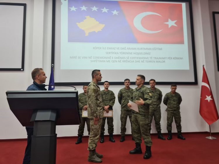 FSK dhe Ushtria Turke zhvillojnë trajnim të përbashkët në kërkim-shpëtim