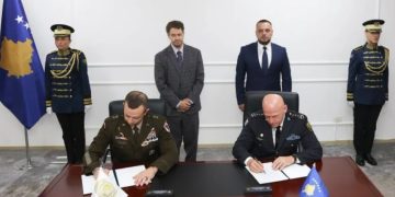 Nënshkruhet marrëveshja për angazhimin e ushtarëve të Kosovës në G@za