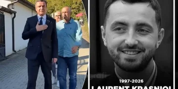 Kurti shkon për ngushëllime në familjen e Laurent Krasniqit pas humbjes tr@gjike