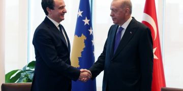 Albin Kurti takon Erdoğan-in në Nju Jork