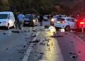 Aksiďent trafiku në rrugën Gjilan-Prishtinë, 4 vetura të përfshira – 11 të lënduar