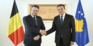 Kurti priti në takim mirëseardhës ambasadorin e ri të Belgjikës
