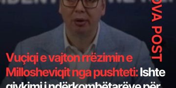 Vuçiqi e vajton rrëzimin e Millosheviqit nga pushteti: Ishte gjykimi i ndërkombëtarëve për çështjen e Kosovës dhe Malit të Zi