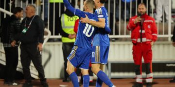 Kosova në epërsi ndaj Austrisë, shënon goool