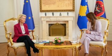 Haxhiu priti von der Leyen, kërkon shqyrtimin e aplikimit të Kosovës në BE