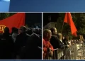 Protestuesit kthehen në sheshin “Skënderbeu”, pranë Kuvendit e Qeverisë