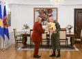 Presidentja Shiroka Pula priti në takim komandantin e FSK-së, Bashkim Jasharin