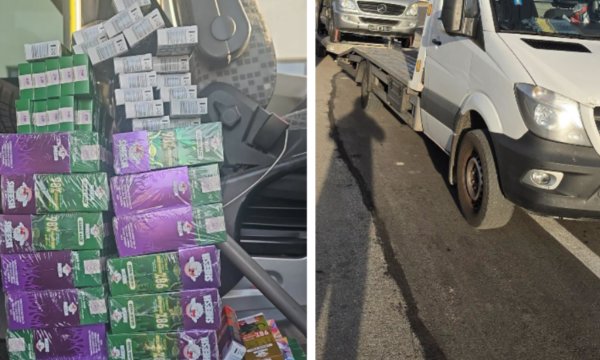Dogana e Policia parandalojnë kontrabandë në Merdare, kapen 204 vape me kan@bis