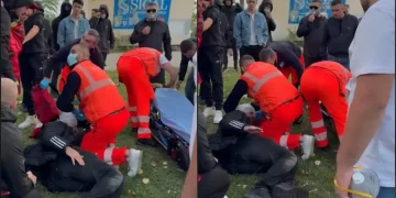 Protesta në Tiranë: 207 persona të lënďuar, mes tyre edhe 17 kalimtarë